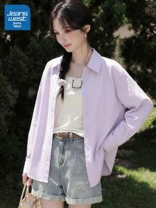 Jeanswest | Purple Icy Silk New Shirt