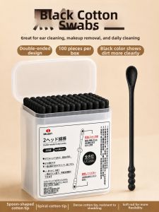 IMLUCKY | Earwax Cleaning Cotton Swabs Dual Tips