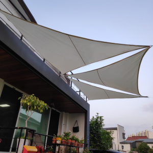 420D Sun Shade Sail Waterproof Triangle Oxford Canopy Sunblock 98% UV Blockage UV & Water Resistant Sunshade Cloth Uv Block