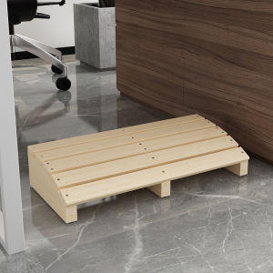 Office Footrest Wooden Pedal Board Piano Pedal Stool Computer Desk Footrest Modern Simple Style Adult Suitable Footrest Device
