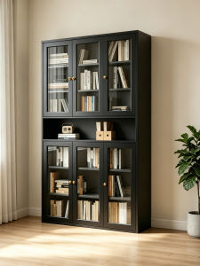 Glass Door Display Cabinet Steel