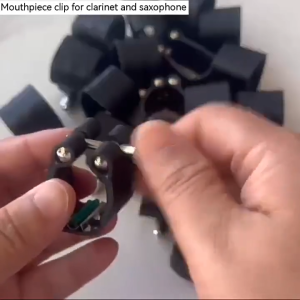 Tenor /Soprano Saxophone Ligature Plastic Mouthpiece Leather Fixed soft card saxophone accessories