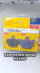Kampas rem cakram depan RXK ASLI ASPIRA