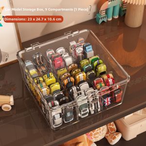 QIOEROUL | Model Car Storage Display Case 1:64