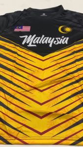 BAJU JERSI MERDEKA LENGAN PENDEK PELBAGAI CORAK M-XL