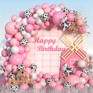 103 Pcs Decorated with Farm Themed Balloons Suitable for Birthdays Engagement Weddings Indoor Celebrations and Anniversaries