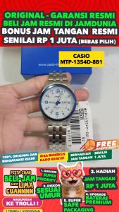 CASIO MTP-1354D-8B1: Jam Tangan Pria Anti Air & Stylish