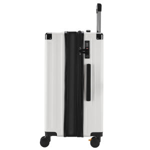 MANLVSHI | Expandable Quiet Rolling Luggage with Password Lock and Large Capacity