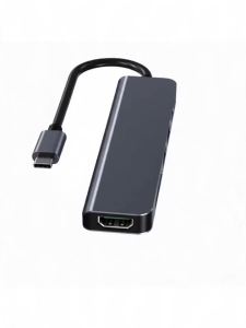 Type-C Expansion Dock USB Splitter Converter HDMI Projector Extension PD Fast Charge Suitable for Mobile Phones Tablets Type-C T