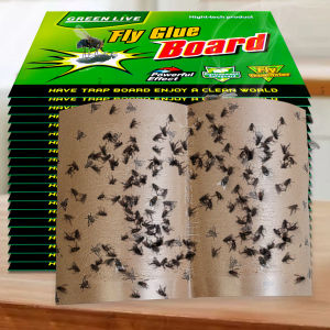 20/50Pcs Fly Glue Board / Fly Sticker / Insect Trap Board / Fly Catcher Adhesive Paper / Mosquito Killer / Insect Control Traps for Household Kitchen
