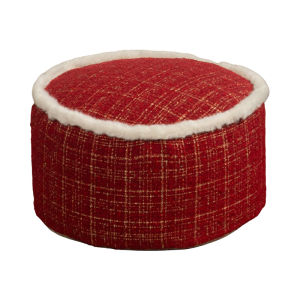 YOUYIN | Red Plaid Cushion Seat