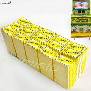 2000 sheets Lottery Paper Ticket Redemption Voucher Ticket Dispenser Coin Arcade Slot Game Finishing Amusement Park ARCADE