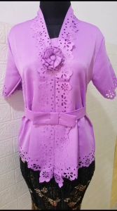 Atasan Kebaya Encim Modern Lengan Pendek Kebaya fashion PestaWisuda Wanita