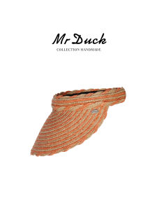 Mr DUCK | Headband Style Sun Hat for Beach and Fashion Smaller Face Effect