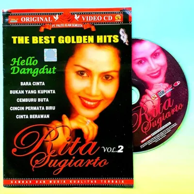 KASET VCD KARAOKE RITA SUGIARTO - VCD LAGU DANGDUT KLASIK - VCD LAGU DANGDUT LAWAS