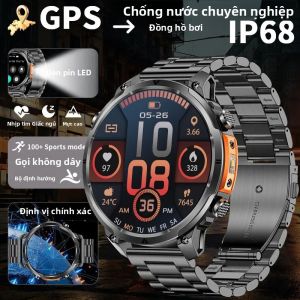 Đồng Hồ Thông Minh T-Rex 720Ah Dành Cho Nam Chống Nước 3ATM Tích Hợp GPS La Bàn Màn Hình AMOLED 1.7 Inch Chức Năng Gọi Điện Theo Dõi Thể Thao Và Sức Khỏe