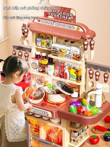 WANJUTEGONGDUI | Automatic Water Pumping Simulation Kitchen Toy for Toddlers