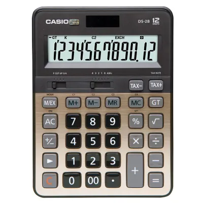 Casio | CASIO GX-120B/MX-120B/DX-120B Business and Financial Accounting Office Calculator Large Screen Large Buttons