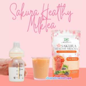 Namiroseus Sakura Milktea Thai Milktea Lactation Drink