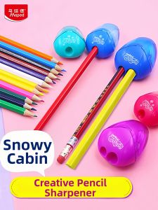 Maped | Cute Cartoon Creative Design Pencil Sharpener Single and Double Hole Supports Thick Pencils