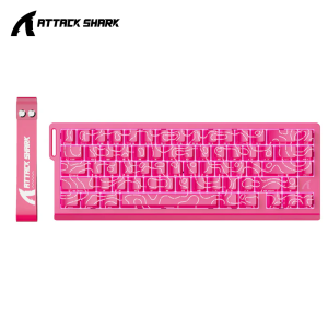 ATTACK SHARK | Attack Shark X68HE 8K Gaming Mechanical Keyboard Magnetic Switch0.01mm RT Accuracy128K Scan RateVALORANT Gaming Keyboards