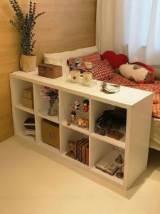 ZHUOHE | Bedside Partition Bookcase Storage Cabinet