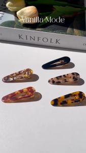 Vanilla Mode กิ๊บติดผม #รหัสAC246 กิ๊บหนีบผม อะซิเตท คลาว