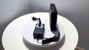 Quạt Tản Nhiệt Chó Mèo Quạt Làm Mát Gắn Chuồng-Quạt Thông Gió Hình Vuông 12CM Kèm Bộ Điều Tốc 1200RPM hoco