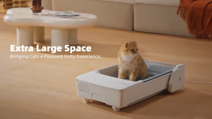 (Official Store) AiRROBO UBPET C31 Open-Top Self Cleaning Automatic Cat Litter Box