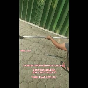 Bor Biopori Spiral Termurah / Alat Bor Tanah Multifungsi