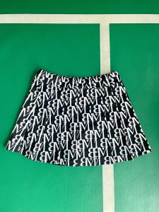 Classic Fashion Speed Dry Badminton Skirt with Brand Logo Knitted Fabric Breathable Moisture Wicking Polyester Fiber for Women