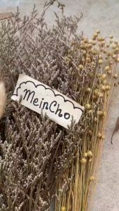 (30-40gr) GROSIR Bunga Kering NIGELLA OCTAGON Flower Preserved Rustic Import Aesthetic Rustik Tangkai Panjang