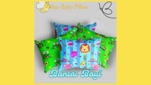 Bantal tidur bayi motif empuk imut