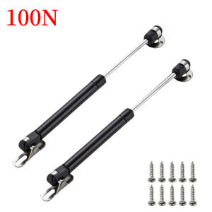 Bản Lề Nội Thất Khí Nén 6/8/10/12 Inch Giảm Chấn Khí Nâng Cửa Tủ Hỗ Trợ Tủ Bếp Lò Xo Giữ Cửa Hợp Kim Nhôm Bền