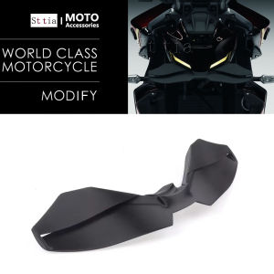 For YAMAHA MT 09 MT-09 MT09 SP 2024 2025 Motorcycle Carbon Downforce Naked Frontal Spoilers Winglet Aerodynamic Wing Front Spoil