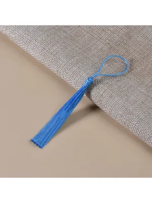 10/50 Chiếc Dây Tua Rua Mini 13cm/5 Inch Để Làm Móc Khóa Mặt Dây Chuyền Đánh Dấu Sách Đồ Trang Sức Phụ Kiện Phong Cách Bohemian Bằng Polyester