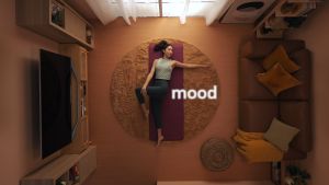 KDK E48HP 48 INCH WIFI DC MOTOR CEILING FAN - MATTE WHITE / BROWN + 2 YEAR WARRANTY