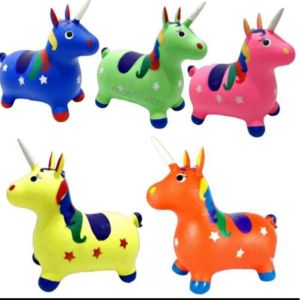 TERLARIS + FREE BUBBLE WRAP  MAINAN ANAK-ANAK JUMPING ANIMAL BAHAN  TEBAL PREMIUM - MAINAN TUNGGANG UNICORN + PEGASUS / MAINAN JUMPING ANIMALS
