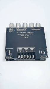 ZK-MT21 Subwoofer Power Amplifier Board 2.1 Channel 50WX2+100W Bluetooth 5.0 Audio Stereo Power Amplifier Board Bass Amplifier Aux Enhanced Amplifier Power Amplifier Board na may Subwoofer Function ZK-TB21 ZK-502MT