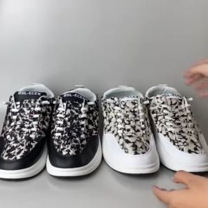 Sepatu Kanvas Bercorak & Sepatu Sneakers Pria