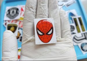 Emblem stiker Spiderman/stiker timbul motormobillaptophp