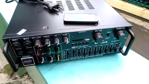 READY Sunbuck Power Ampli Amplifier Karaoke Bluetooth super bass EQ Karaoke Mixer Audio AV-MP326BT