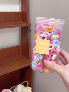 ENEN | Dây Đeo Tóc Màu Sắc Từ Vải Khăn Mềm Và Co Dãn