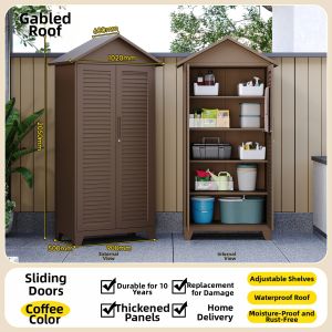 Outdoor Steel Waterproof Large Capacity Storage Cabinet