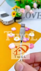 TwoL Phone Sleeve Angel Data Cable Protection Sleeve Anti Break Charging Cable Connector Protection