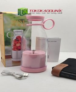 Blender Juice buah Botol Buah Portable Juicer Mini 420ml USB Electric Mini