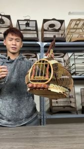 Lồng chim cu gáy đan mây quả đào size 40 hàng kĩ lồng cu gáy đan mây hàng kĩ giá