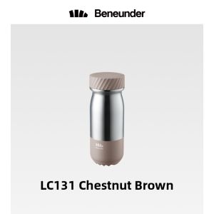 Beneunder | Portable Insulated Sports Water Bottle For Men And Women Travel Mug Durable Anti-Fall Leakproof Easy To Clean Stainless Steel