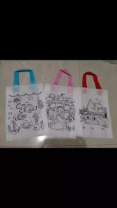 Paket Mewarnai Tas Murah Edukatif Kreatif (Bisa jadi Hampers Ultah / Angpao Lebaran)