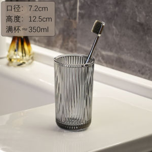 Bộ Cốc Đánh Răng Thủy Tinh Sang Trọng Cho Cặp Đôi Bộ Cốc Vệ Sinh Cá Nhân Gia Đình Cốc Đựng Kem Đánh Răng Thiết Kế Hình Mỏng